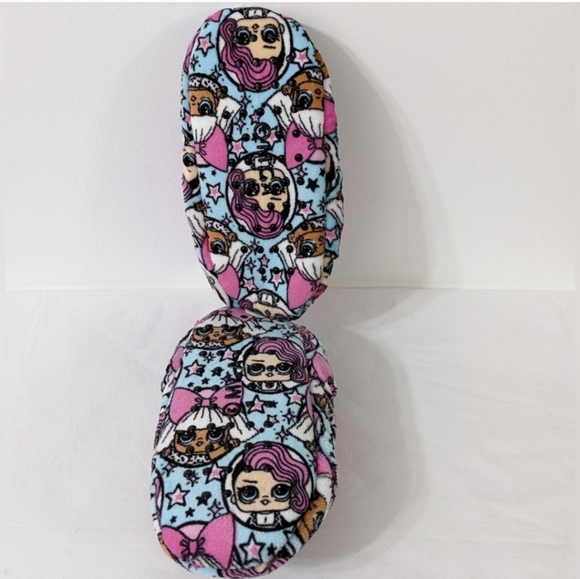 NWT Girls L.O.L. Surprise! Fuzzy Baba Slipper Socks , Size: S/M, Shoe Size: 8-13 - Picture 4 of 4